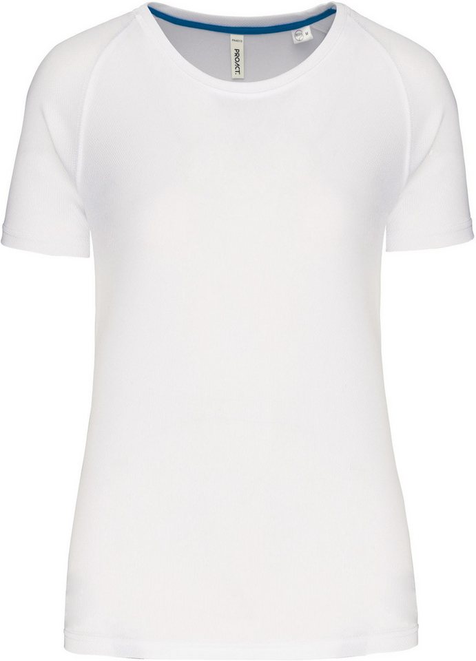 Proact Trainingsshirt Damen-Sportshirt aus Recyclingmaterial mit Rundhalsausschnit von Proact