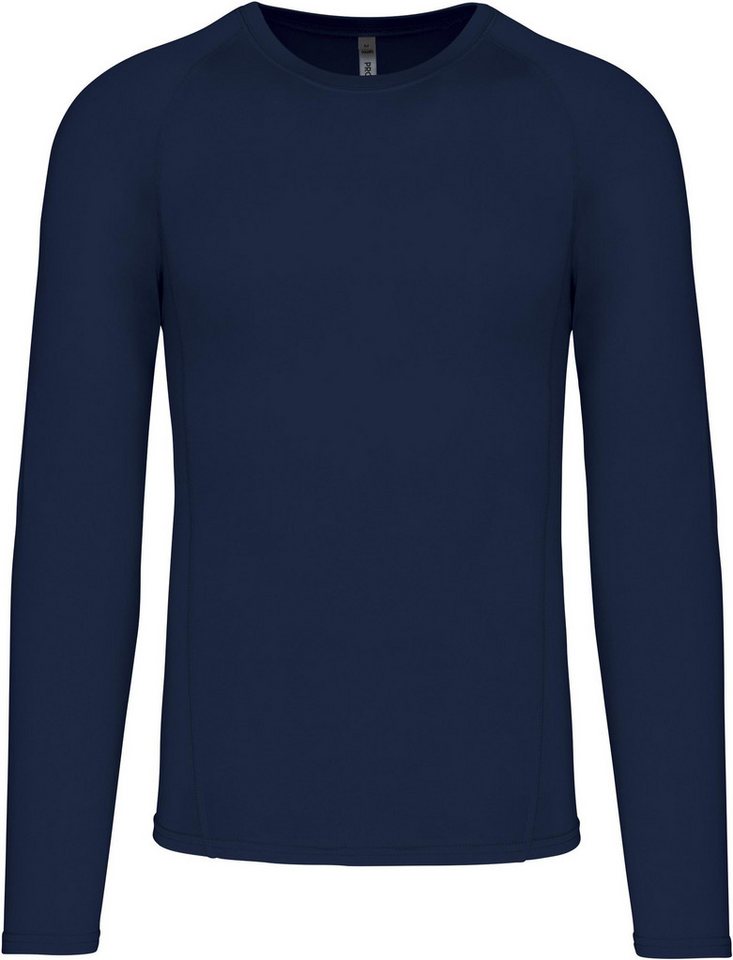 Proact Trainingsshirt Langarm Doppelhaut T-Shirt schnelltrocknend Trainingsshirt von Proact
