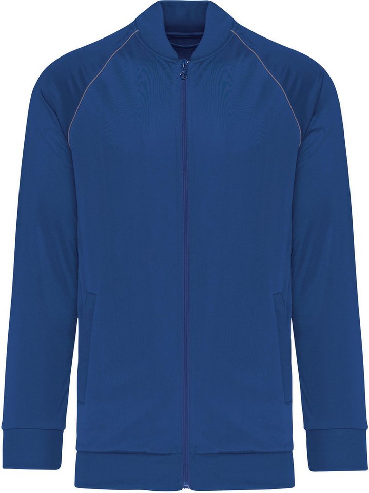 Proact Trainingsshirt Unisex-Trainingsjacke mit Reißverschluss und Paspel von Proact