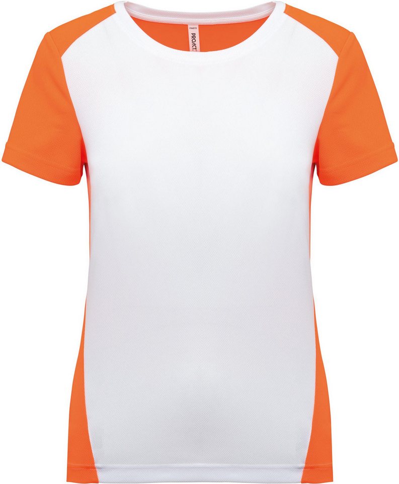 Proact Trainingsshirt Zweifarbiges umweltfreundliches Damen-Sport-T-Shirt von Proact