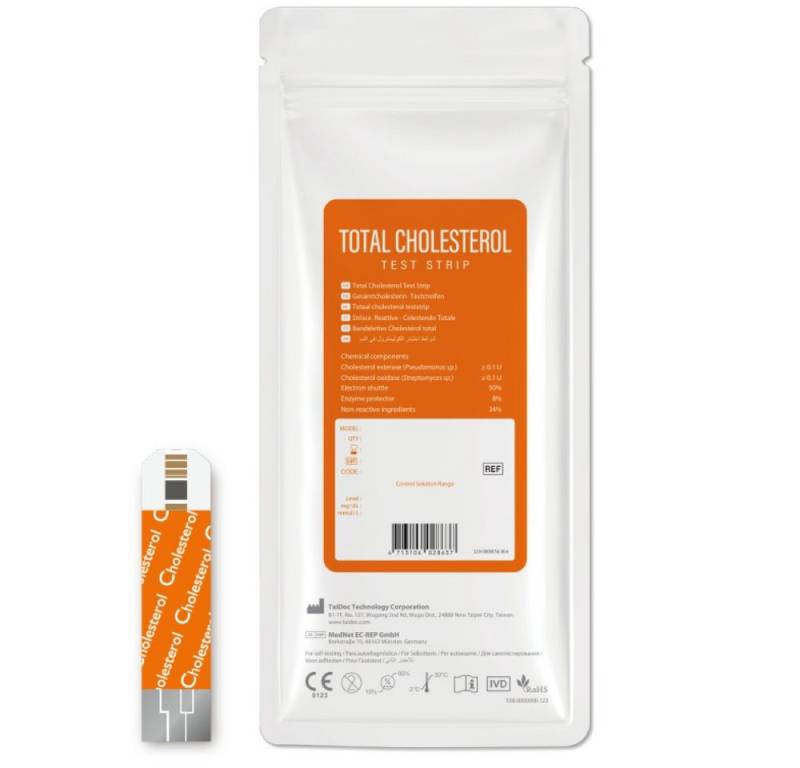 Procheck Cholesterin-Teststreifen, 10-St. von Procheck