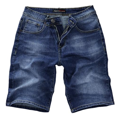 Procity Jeans Shorts Herren Kurze Hosen Herren für Outdoor Used Look für Männer Dunkelblau Y0232 34/S von Procity