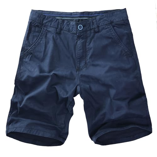 Procity Kuba Herren Chinoshorts Herren Bermuda Chino Shorts Herren Kurze Hosen Blau 36/L von Procity