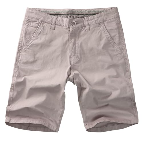 Procity Kuba Herren Chinoshorts Herren Bermuda Chino Shorts Herren Kurze Hosen Licht Beige 38/XL von Procity