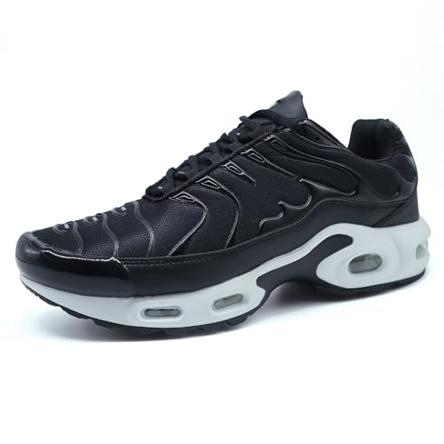 Procity Unisex Damen Herren Dämpfung Sneaker Sportschuhe leichte Laufschuhe Black 42 von Procity