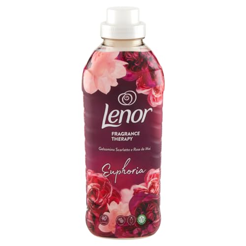 Procter & Gamble Lenor Weichspülerkonzentrat, 40, scharlachroter Jasmin, langanhaltende Frische und Weichheit des pflanzlichen Ursprungs, duftende Bettwäsche bis zu 1 Woche von Lenor