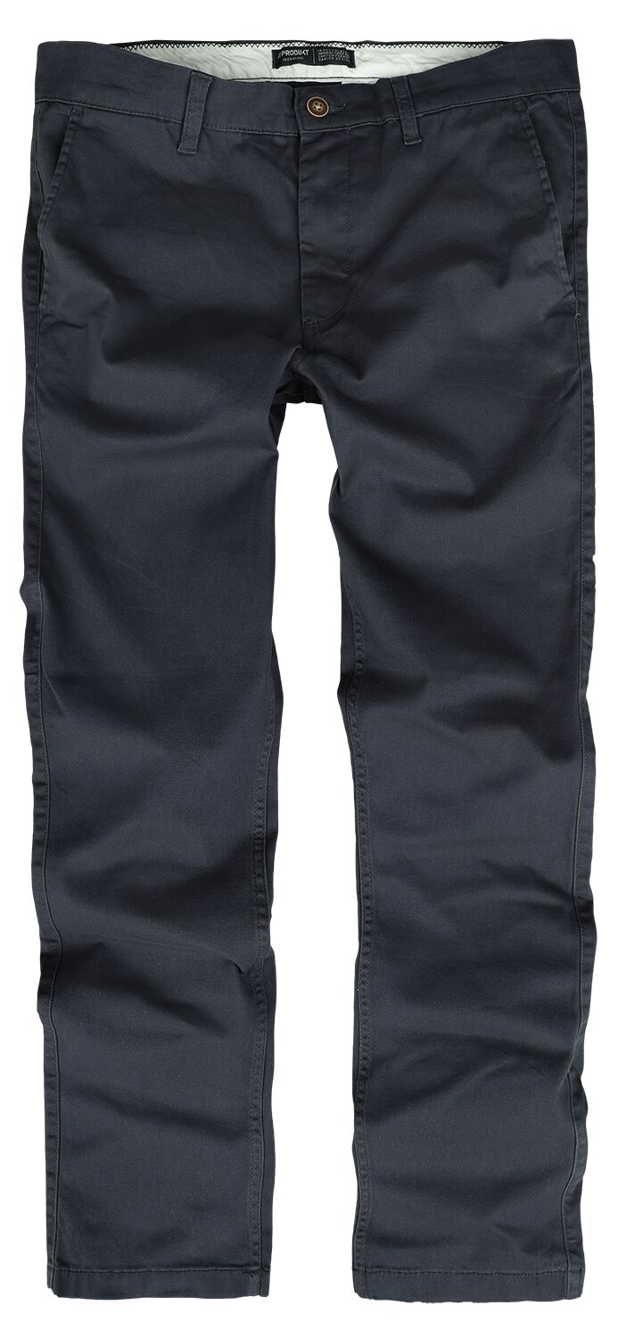 Produkt Chino - PKTAKM Dawson Chino Pants - W30L32 bis W34L34 - für Männer - Größe W33L34 - navy von Produkt
