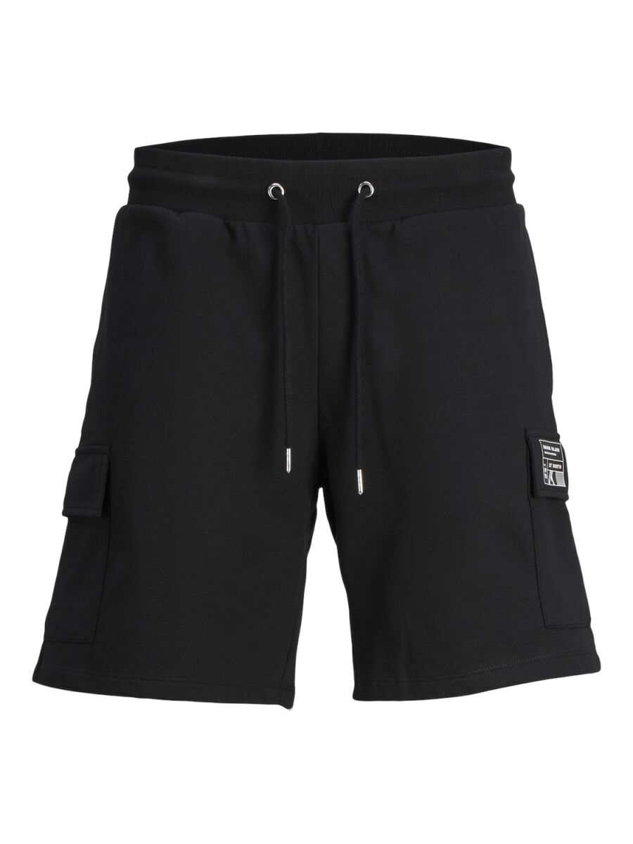 Produkt PKTGMS Dennis Cargo Sweat Shorts Short schwarz in M von Produkt