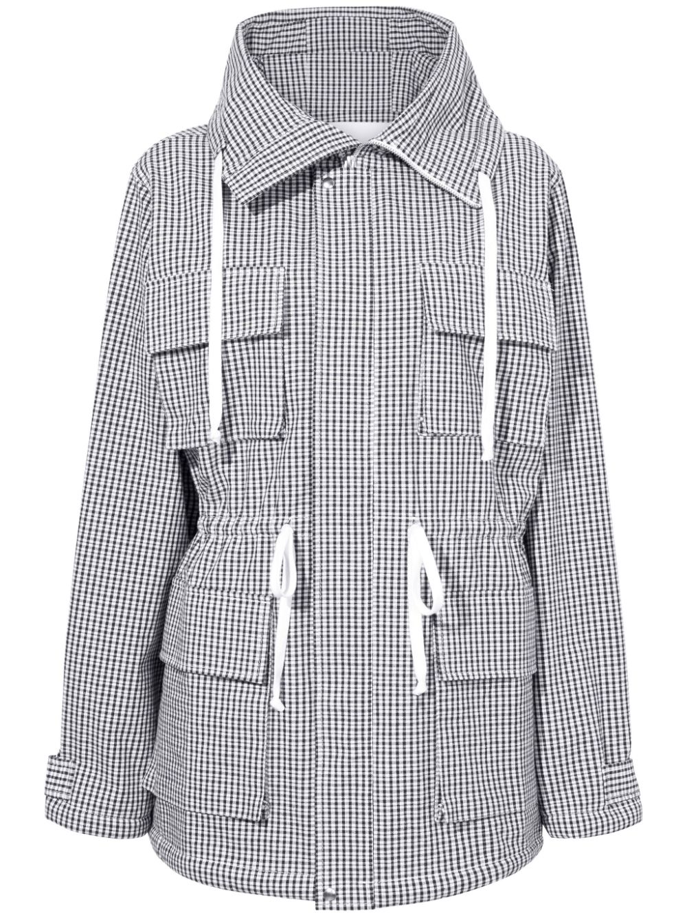 Proenza Schouler White Label Nina Jacke mit Kordelzug - Schwarz von Proenza Schouler White Label