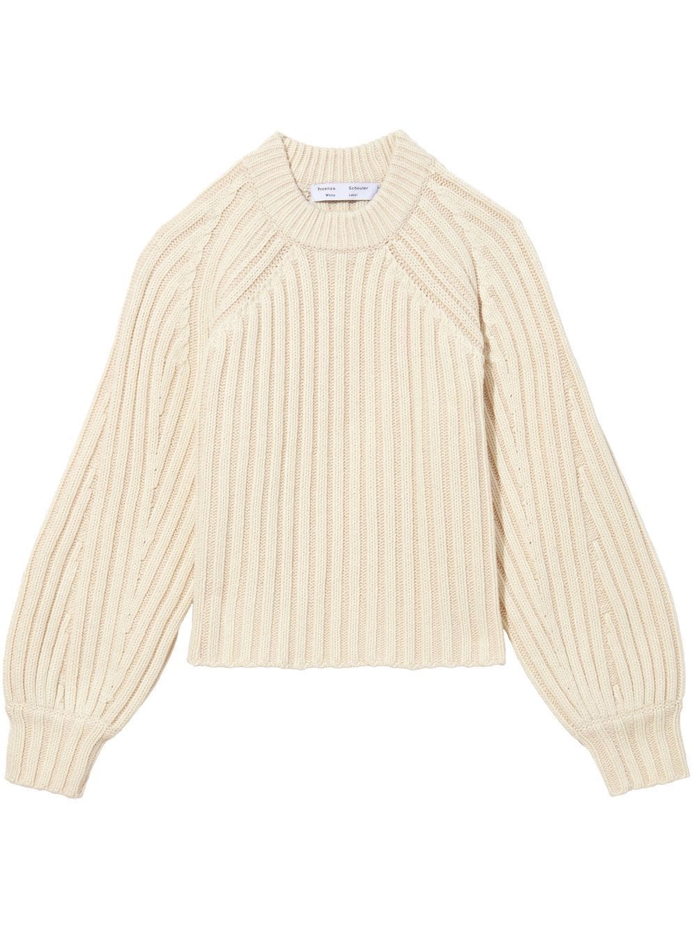 Proenza Schouler White Label Cropped-Pullover mit rundem Ausschnitt - Nude von Proenza Schouler White Label