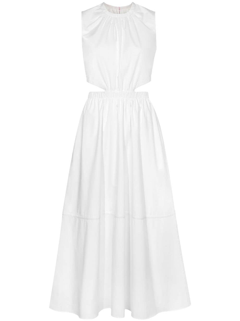 Proenza Schouler White Label Midikleid mit Cut-Outs - Weiß von Proenza Schouler White Label