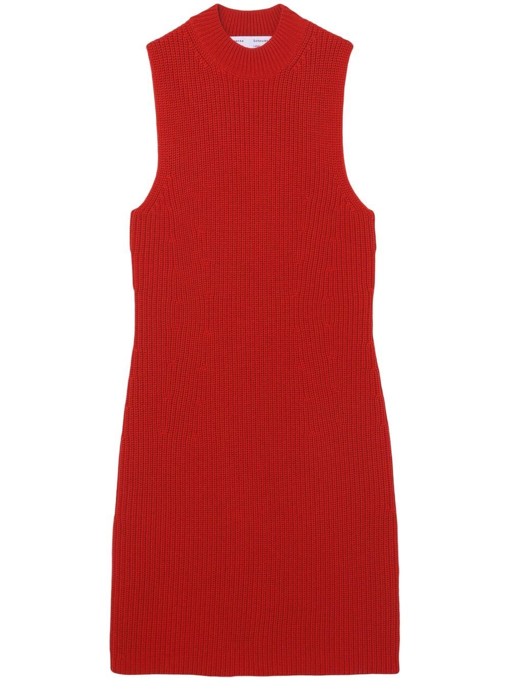 Proenza Schouler White Label Geripptes Strickkleid - Rot von Proenza Schouler White Label