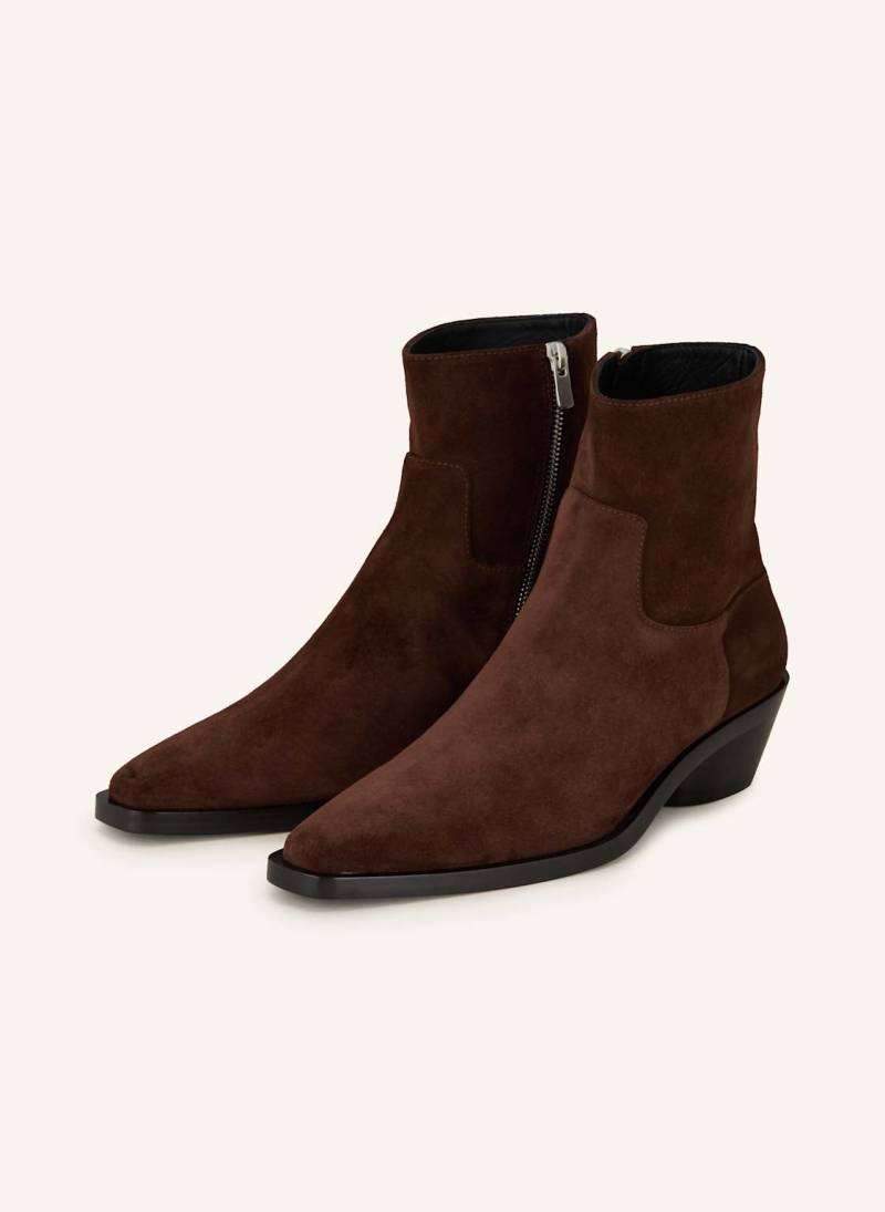 Proenza Schouler Cowboy Boots Bronco braun von Proenza Schouler