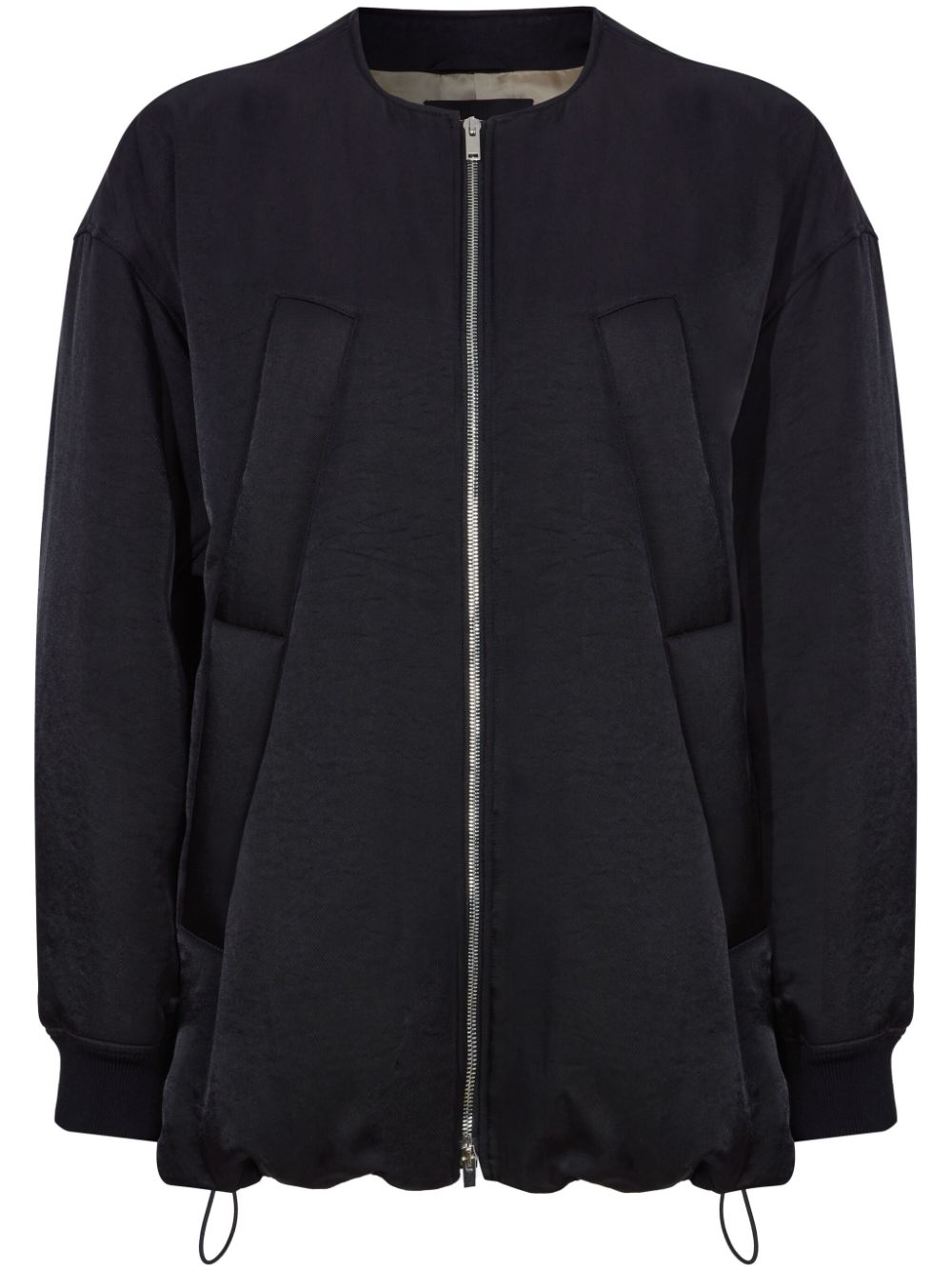 Proenza Schouler Klassische Ray Cropped-Bomberjacke - Schwarz von Proenza Schouler