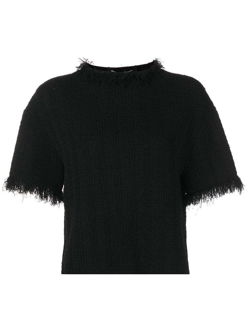 Proenza Schouler Kurzärmeliger Pullover - Schwarz von Proenza Schouler