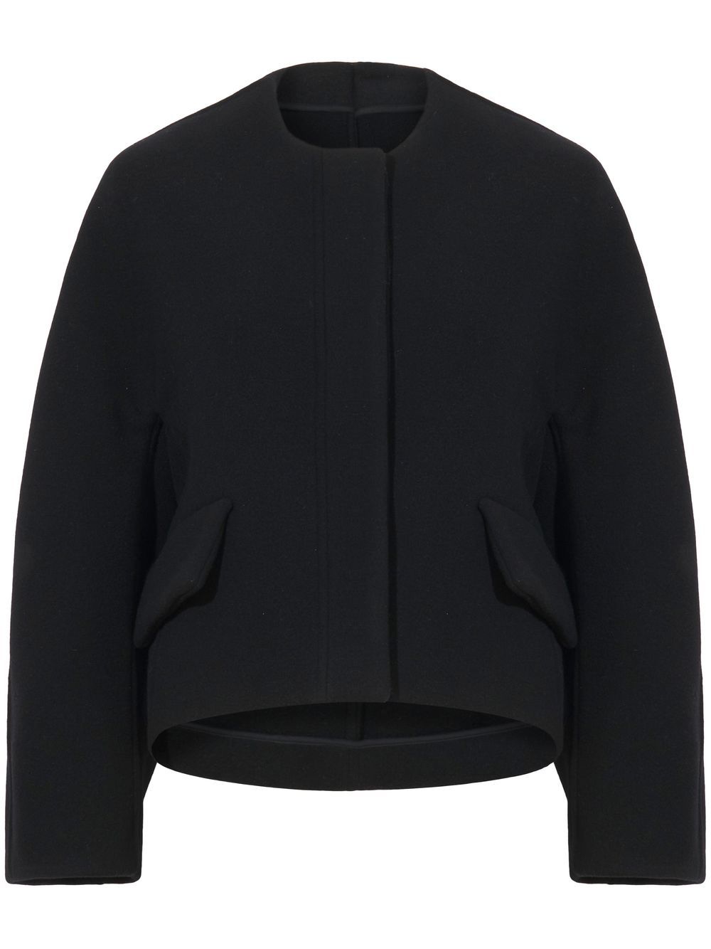 Proenza Schouler Kastige Melton Jacke - Schwarz von Proenza Schouler