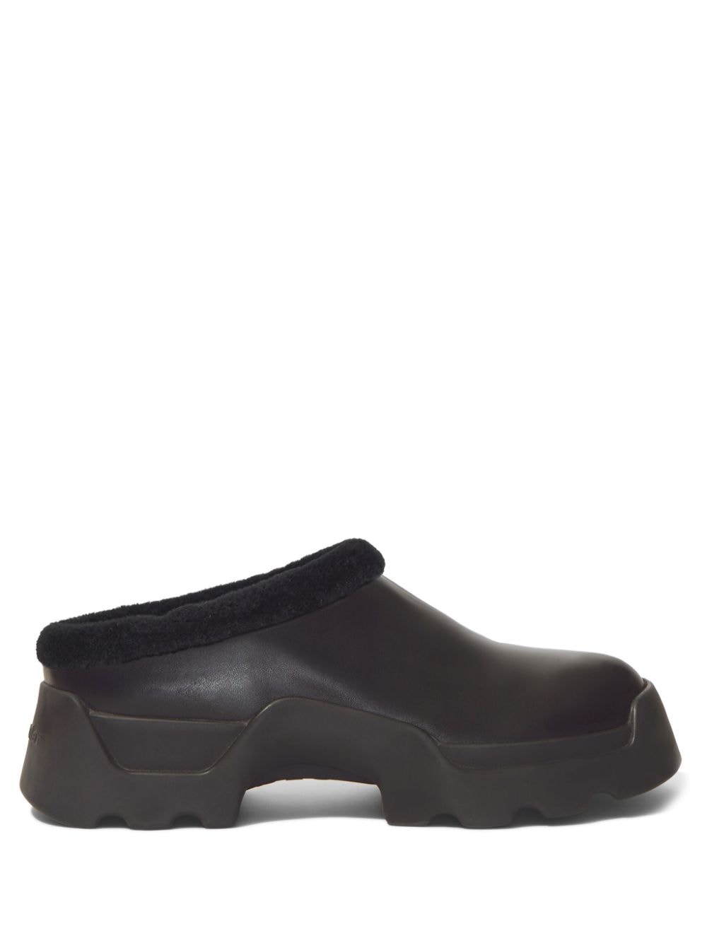 Proenza Schouler Mules mit Shearling - Schwarz von Proenza Schouler