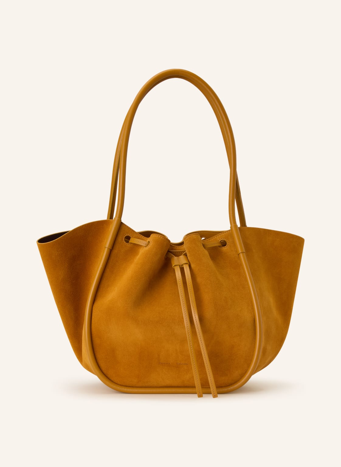 Proenza Schouler Shopper Ruched Large Mit Pouch braun von Proenza Schouler