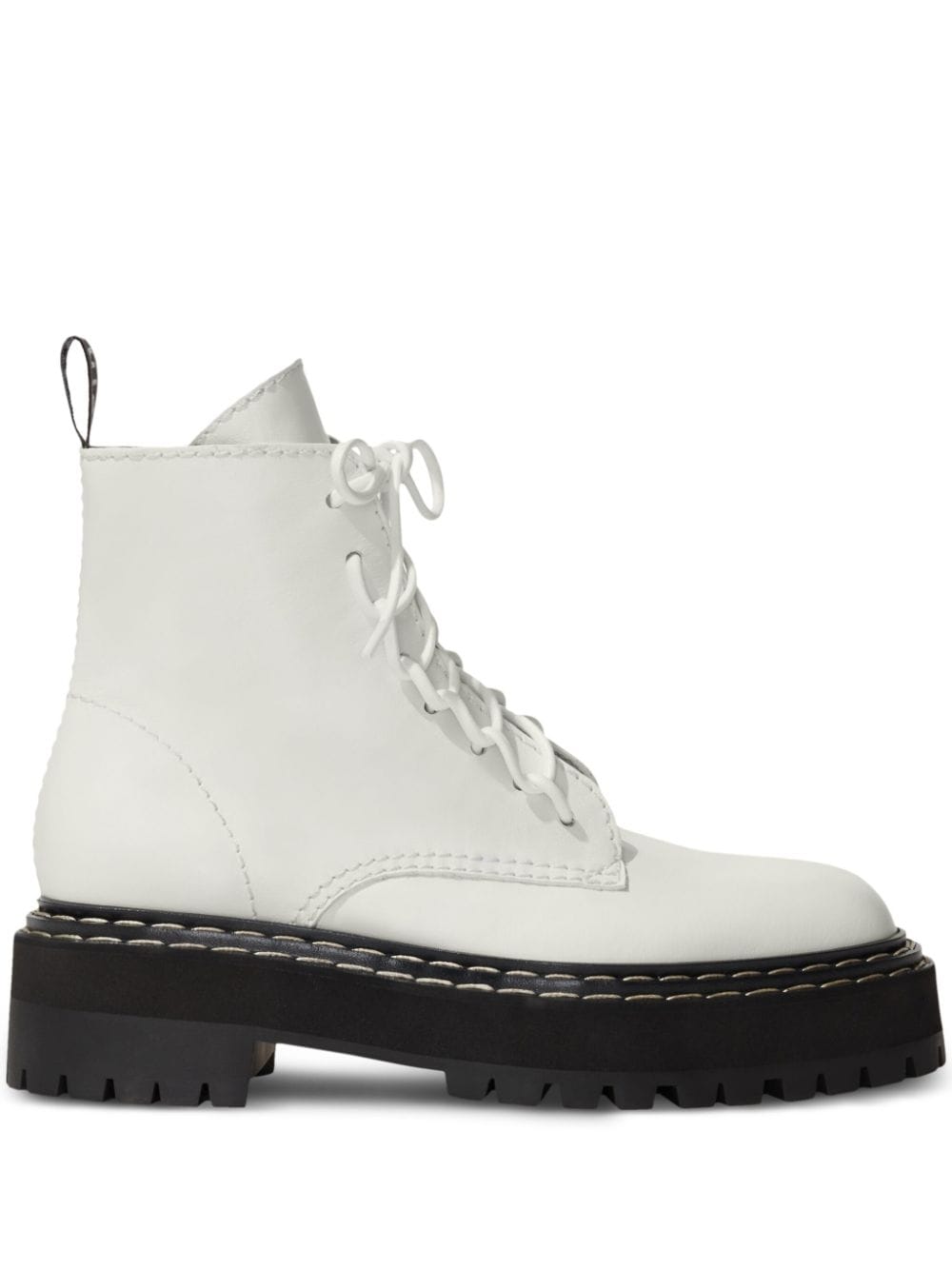 Proenza Schouler Stiefel im Military-Look - Weiß von Proenza Schouler