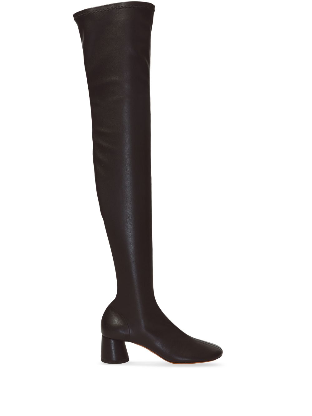 Proenza Schouler Overknee-Stiefel mit Raffungen - Schwarz von Proenza Schouler