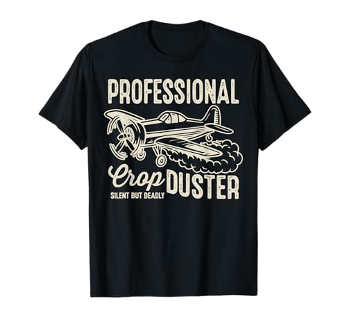 Professioneller Crop Duster Erwachsenen-Humor sarkastischer Furz-Witz T-Shirt Professioneller Crop Duster Erwachsenen-Humor sarkastischer Furz-Witz T-Shirt von Professional Crop Duster Adult Humor Farting Joke