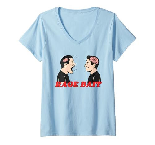 Damen Wutköder -Meme -Wutköder T-Shirt mit V-Ausschnitt von Professioneller Wutköder