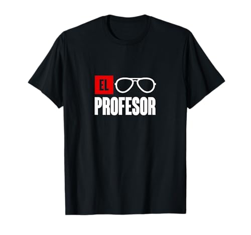 El Professor Geldkostüm Profi Brille Männer Lehrer Geschenk T-Shirt von Professor Educator Gifts