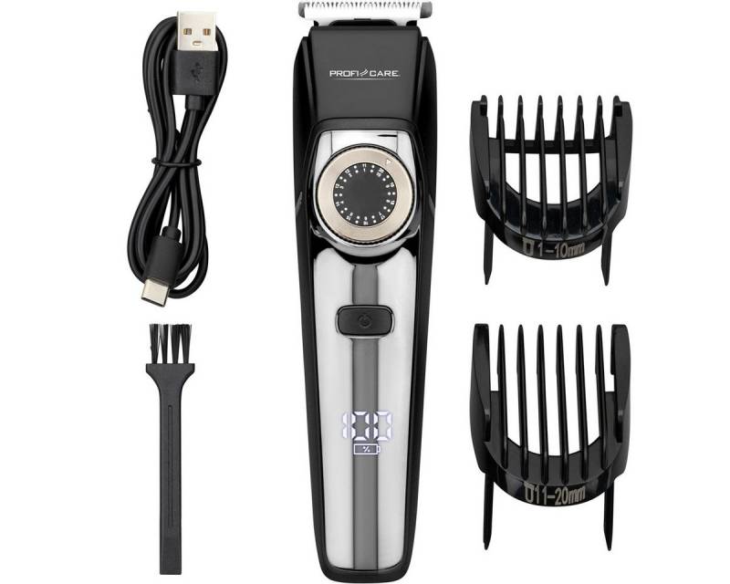 ProfiCare Haar- und Bartschneider PC-HSM/R 3131, Haarschneidemaschine 1-20mm, Keramik-Scherkopf von ProfiCare