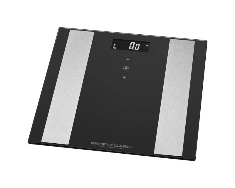 ProfiCare Personenwaage PC-PW 3007 FA, 8in1 Glas-Analyse-Waage mit Körperfettanalyse von ProfiCare