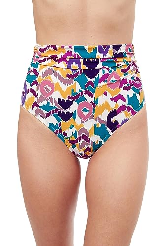 Profile by Gottex Bikini Hose High Waist Damen - Bikinihose Mehrfarbig Hohe Taille Bauch Weg Bademode Shape - Bauchweg Bikini Unterteil Slip - Echo Größe 40 Profile by Gottex Bikini Hose High Waist Damen - Bikinihose Mehrfarbig Hohe Taille Bauch Weg Bademode Shape - Bauchweg Bikini Unterteil Slip - Echo Größe 40 von Profile by Gottex