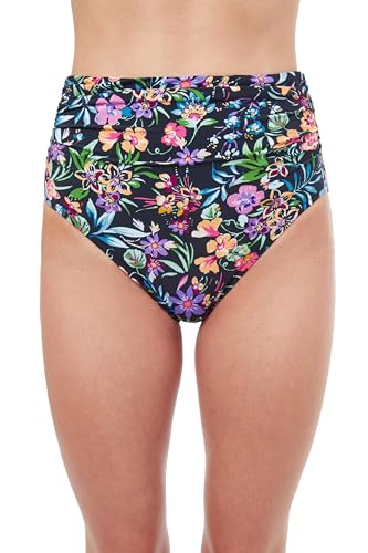 Profile by Gottex Bikini Hose High Waist Damen - Bikinihose Mehrfarbig Hohe Taille Bauch Weg Bademode Shape - Bauchweg Bikini Unterteil Slip - Flora Größe 40 Profile by Gottex Bikini Hose High Waist Damen - Bikinihose Mehrfarbig Hohe Taille Bauch Weg Bademode Shape - Bauchweg Bikini Unterteil Slip - Flora Größe 40 von Profile by Gottex