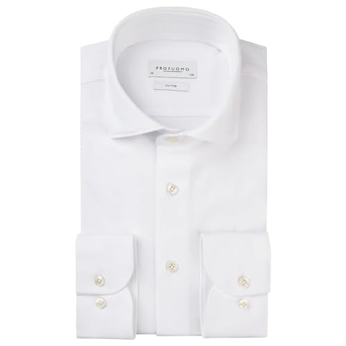 Micro Fashion SHIRT CUTAWAY SF SC WHITE, weiß(white), Gr. 41 von Profuomo