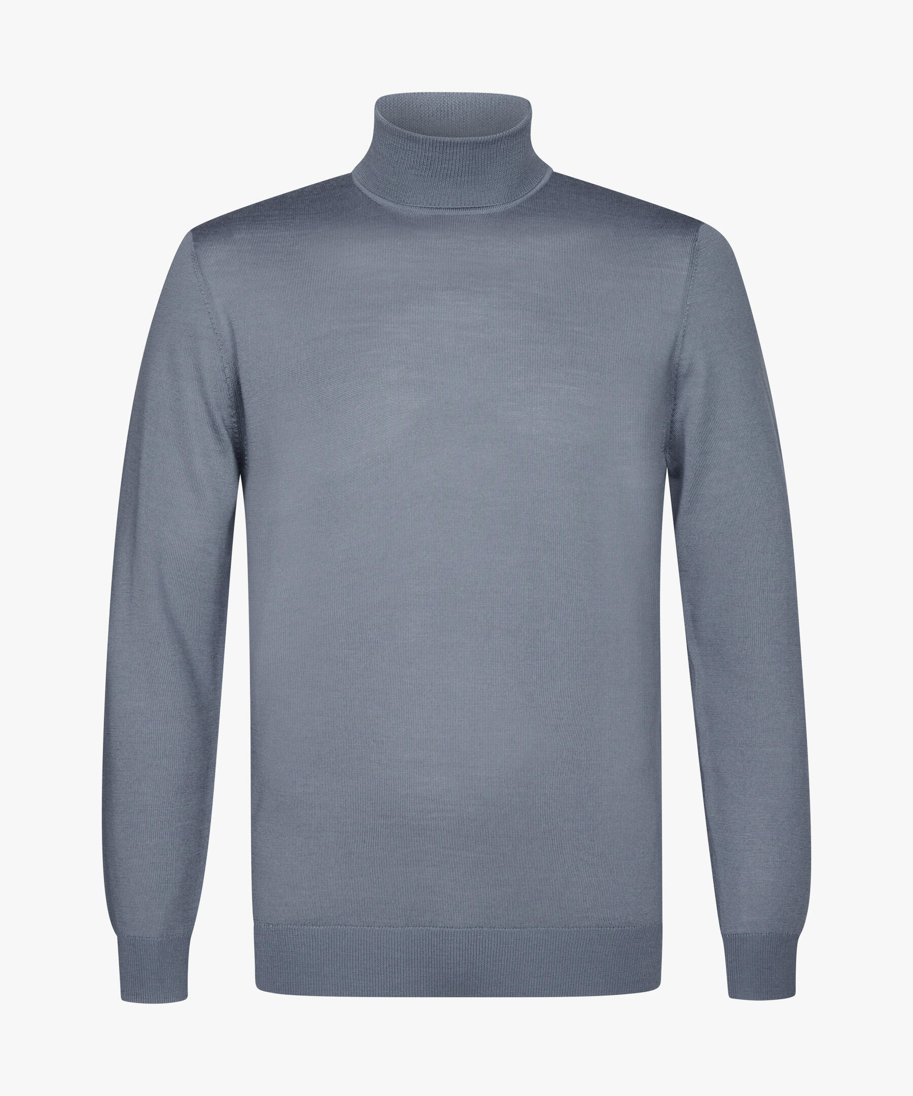Profuomo - Blauer Merino Rollkragenpullover blau - Gr. - XL von Profuomo