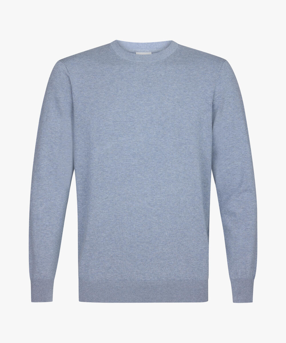 Profuomo - Blaues Luxury basic Crewneck blau - Gr. - XXL von Profuomo