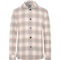 Profuomo Flanell-Overshirt mit Karomuster in XXL von Profuomo