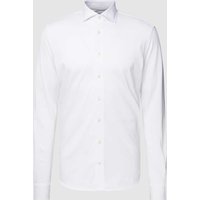 Profuomo Slim fit Fit Businesshemd aus Baumwollqualität mit Stretch-Anteil in Weiss, Größe 41 von Profuomo