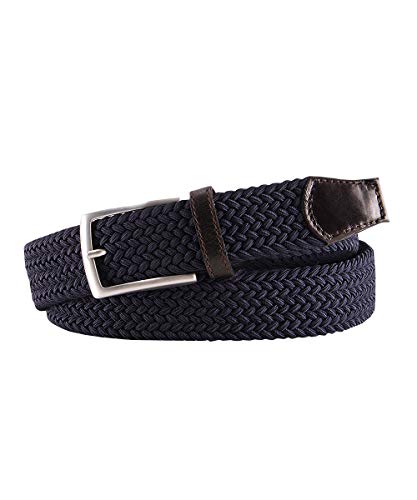 Profuomo Gürtel Herren Webstoff Elastic Navy Dunkelblau, Dunkelblau, 105 cm von Profuomo