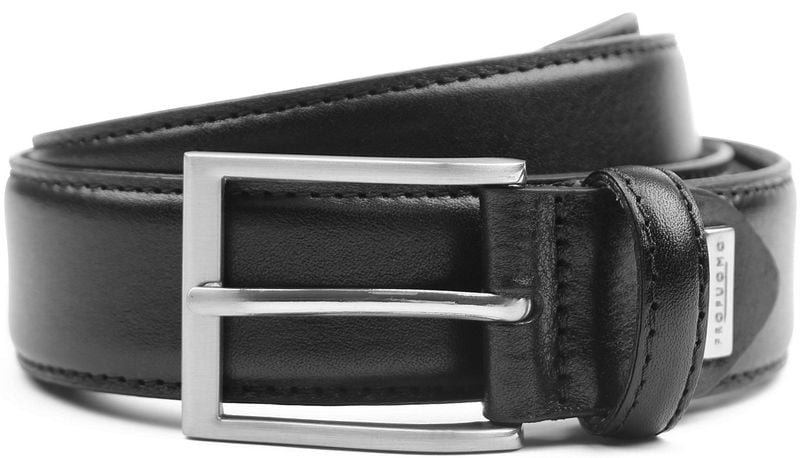 Profuomo Gürtel Leder Schwarz - Größe 100 von Profuomo