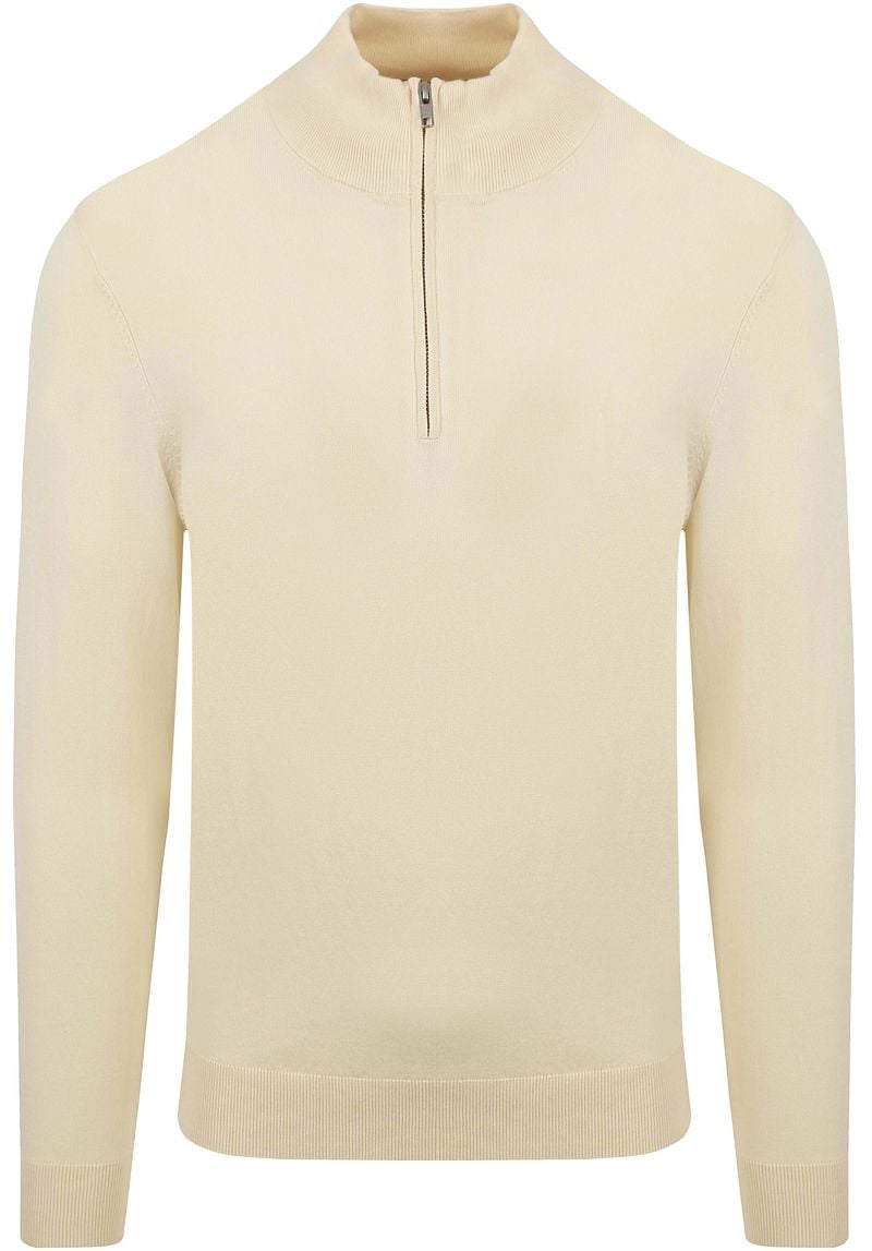 Profuomo Half Zip Pullover Luxury Ecru - Größe XL Profuomo Half Zip Pullover Luxury Ecru - Größe XL von Profuomo