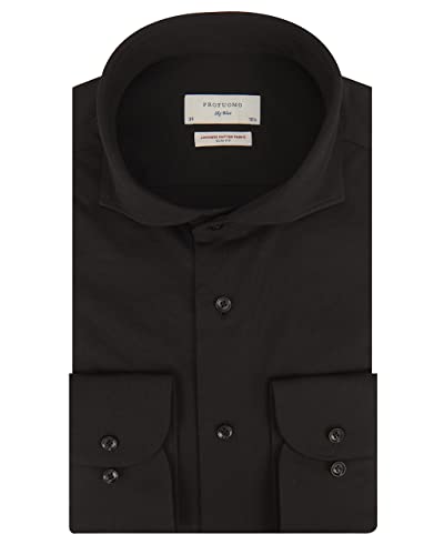 Profuomo Japanisch gestrickt Hemd Kurze Ärmel von Profuomo