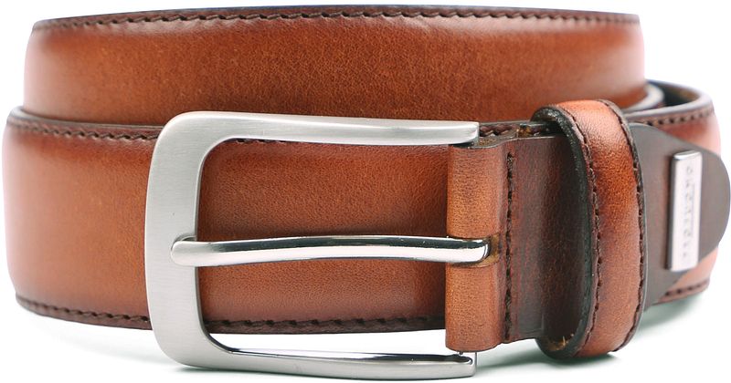 Profuomo Ledergürtel Polish Cognac - Größe 100 von Profuomo