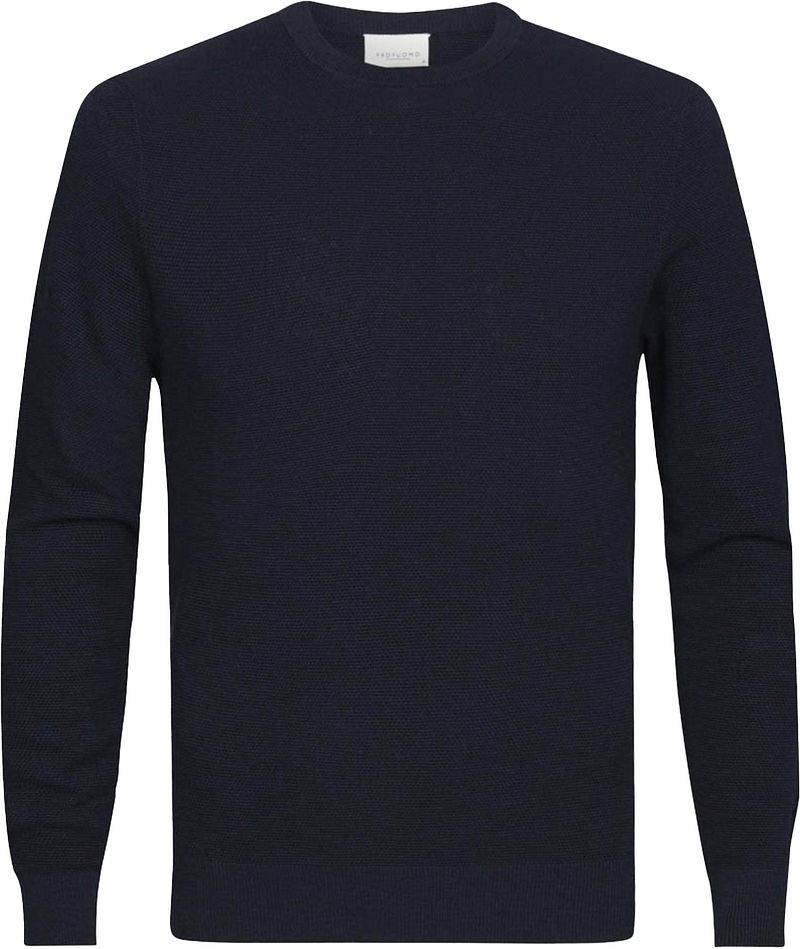 Profuomo O-Neck Pullover Navy - Größe XXL von Profuomo