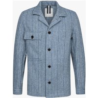 Profuomo Overshirt aus Schurwolle mit Fischgrätmuster in XXL von Profuomo