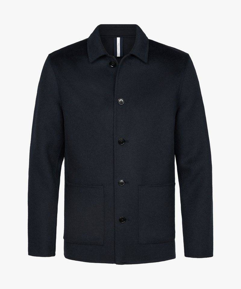 Profuomo Oversize-Shirt OVERSHIRT WOOL BUTTON NAVY von Profuomo