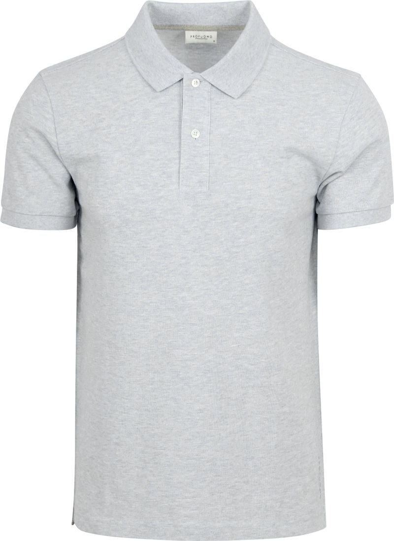 Profuomo Piqué Poloshirt Grau - Größe XXL von Profuomo