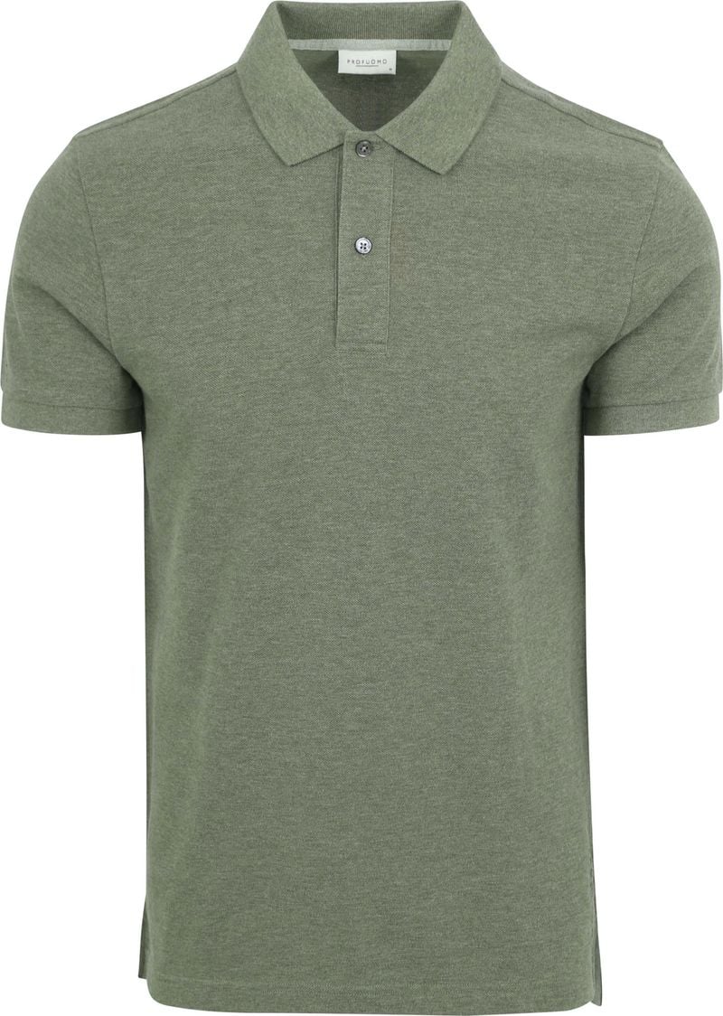 Profuomo Piqué Poloshirt Grün - Größe XXL von Profuomo