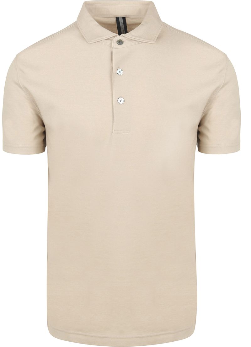 Profuomo Poloshirt Luxury Knitted Beige - Größe XL von Profuomo