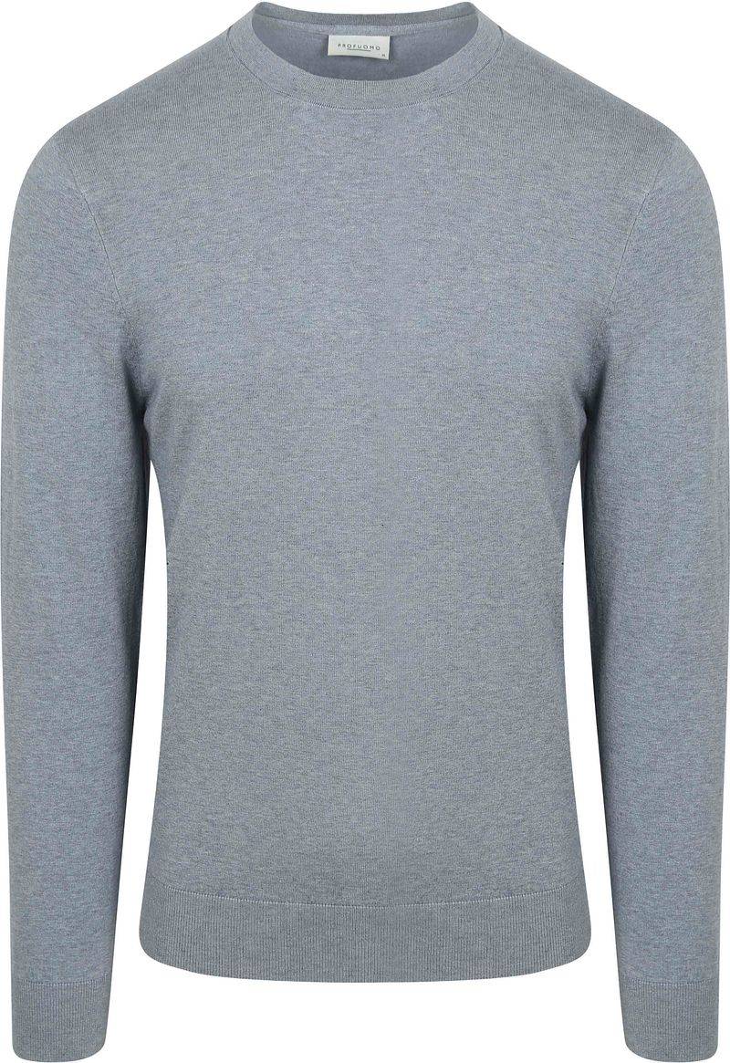Profuomo Pullover Luxury Basic Blau - Größe XL von Profuomo
