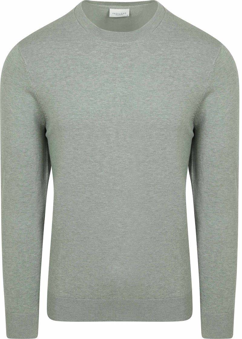 Profuomo Pullover Luxury Basic Grün - Größe XL von Profuomo