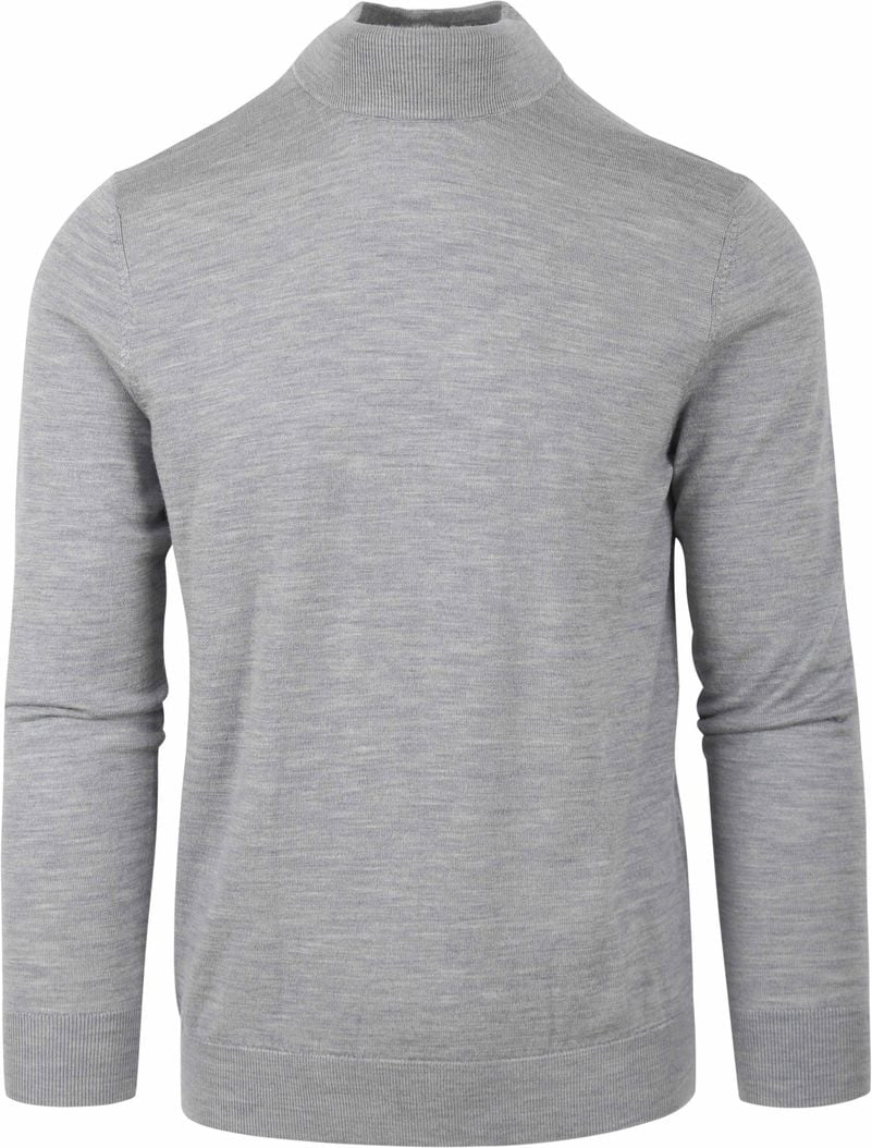 Profuomo Turtleneck Merino Pullover Grau - Größe XL von Profuomo